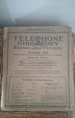 city of boston phone directory.